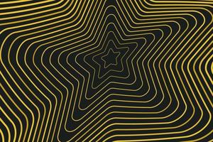 Pattern with geometric elements in black tones with golden stripes. abstract gradient background vector