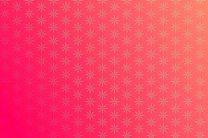 Pattern with star-shaped geometric elements in pink tones. abstract gradient background vector