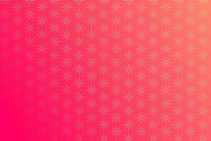 Pattern with star-shaped geometric elements in pink tones. abstract gradient background vector