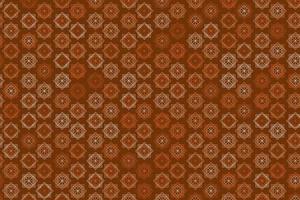 Pattern with geometric elements in orange tones. abstract gradient background vector