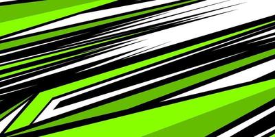 Racing Stripes Decals Green Background vector