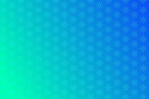 Pattern with star-shaped geometric elements in blue tones abstract gradient background vector