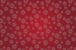 Pattern with geometric elements in red tones abstract gradient background vector