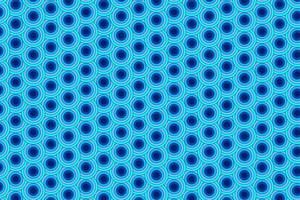 Pattern with geometric elements in blue tones abstract gradient background vector