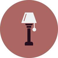 Floor lamp Vector Icon