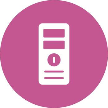 icono de vector de cpu