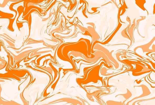abstract marble patterns, wood texture, watercolor marble patterns. Orange and yellow. Vector background. Trendy textiles, fabrics, wrappers. Aqua ink painting on water