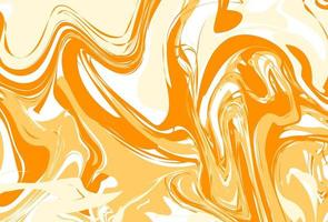 abstract marble patterns, wood texture, watercolor marble patterns. Orange and yellow. Vector background. Trendy textiles, fabrics, wrappers. Aqua ink painting on water