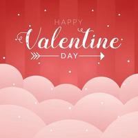 Happy valentine days vector