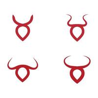 Taurus Logo Template vector icon illustration design