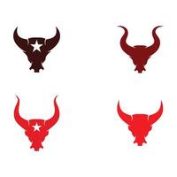 Taurus Logo Template vector icon illustration design