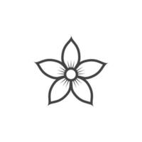 flower vector icon design