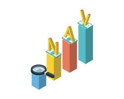 Net asset value or NAV of an investment company is the company total assets minus its total liabilities vector