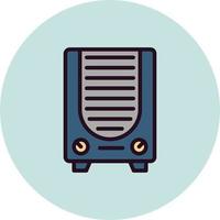 Gas Heater Vector Icon