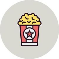 Popcorn Vector Icon