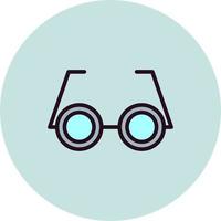 icono de vector de gafas