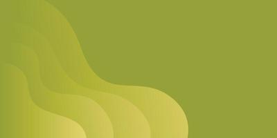 Abstract green background, with wavy design vector