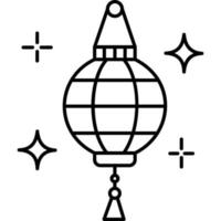 Lantern lamp which can easily edit or modify vector