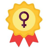 Gender Badge which can easily edit or modify vector