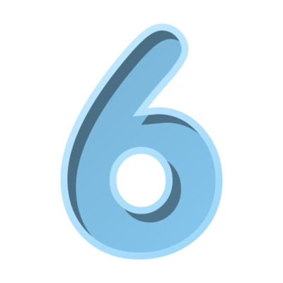 Number 6 PNGs For Free Download number-6-pngs-for-free-download