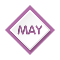 Bullet with May month. png