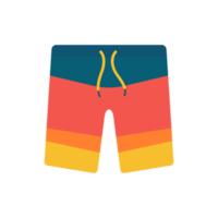 Surf pants. Clothing for water activities in surfing. summer seaside relaxation png