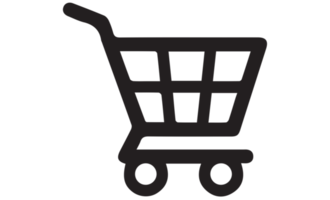 shopping carrello icona - shopping cestino su trasparente sfondo png