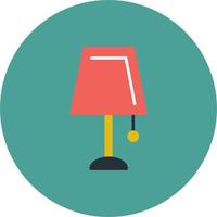 Desk lamp Vector Icon