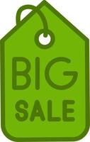 Big Sale Vector Icon