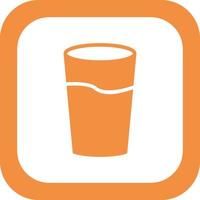 Glass Of Water Vector Icon