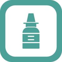 Nasal Spray Vector Icon