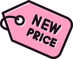 New Price Vector Icon