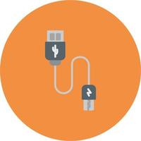 Usb cable Vector Icon