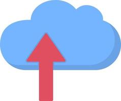 Cloud computing Vector Icon