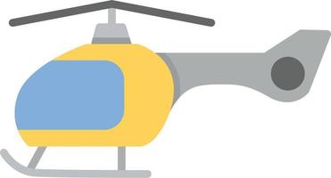 icono de vector de helicóptero