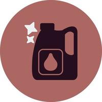 Oil bottle Vector Icon