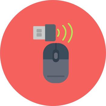 Computer mouse Vector Icon