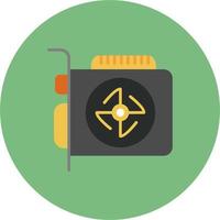 Graphics card Vector Icon