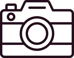 icono de vector de camara