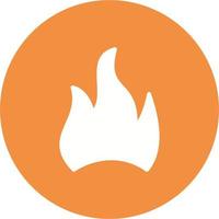 Flame Vector Icon