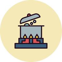 icono de vector de cocina