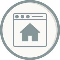 Home Page Vector Icon