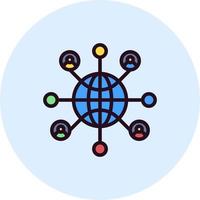 Network  Vector Icon