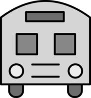 icono de vector de bus