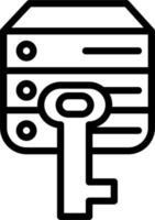 Data Encryption Vector Icon