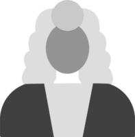 Judge Vector Icon Vector Icon