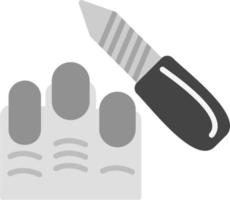 icono de vector de manicura