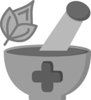 Herbal treatment Vector Icon