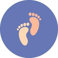 Footprints Vector Icon