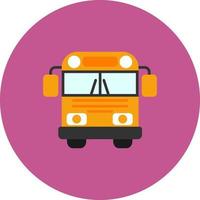 School bus Vector Icon